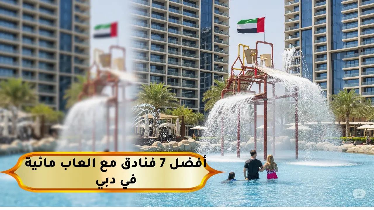 أفضل 7 فنادق مع العاب مائية في دبي
